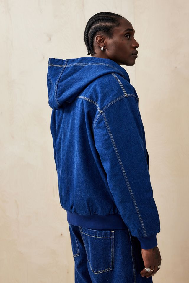 Checks Downtown Denim Work Jacket | Urban Outfitters UK