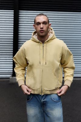 Sweat à capuche de skate Rex jaune pastel BDG