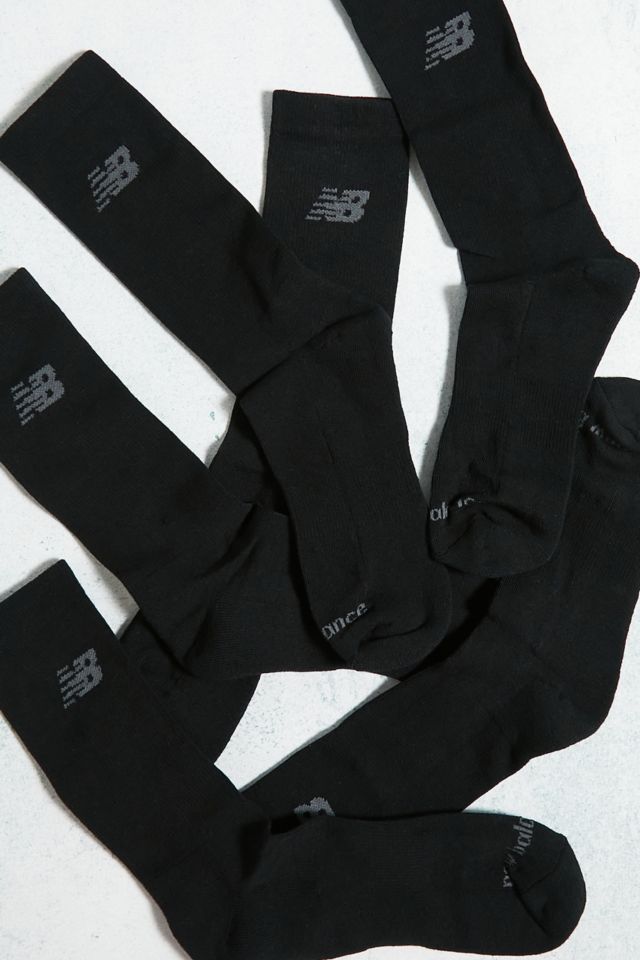 New balance black on sale socks