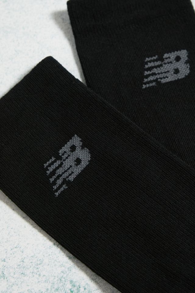 New Balance Black Logo Socks 3-Pack #2