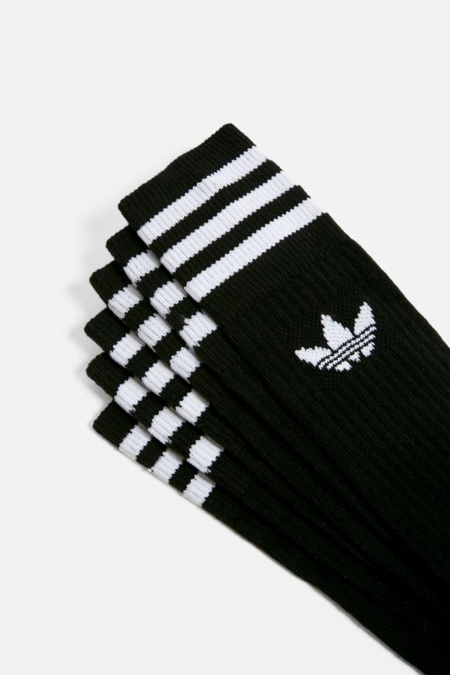 adidas - Lot de 3 paires de chaussettes de sport noires #1