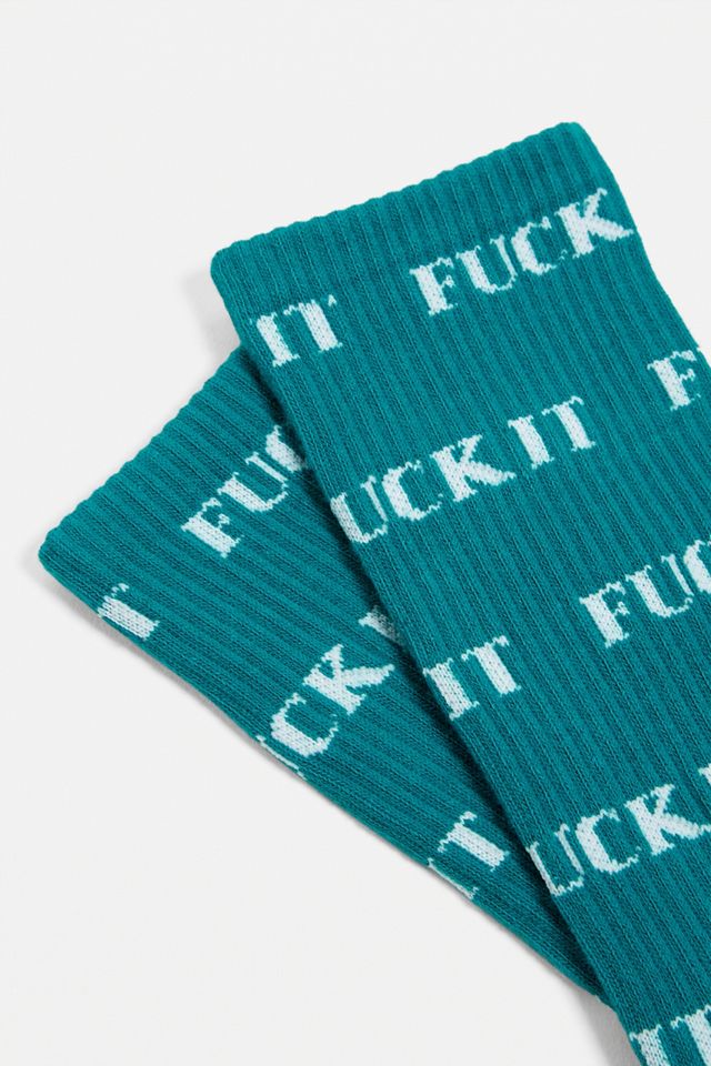 HUF Slogan Socks #1
