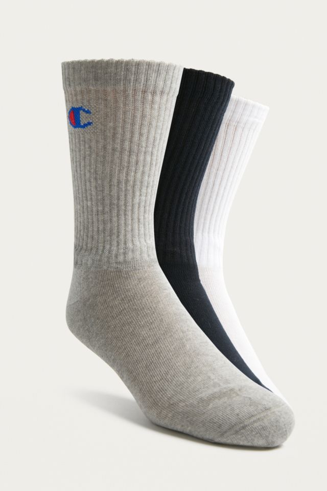 Nøjagtighed Misbrug rækkevidde Champion Logo Socks 3-Pack | Urban Outfitters UK