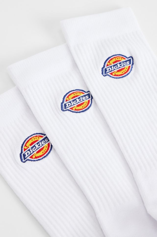 Dickies White Valley Grove Socks 3-Pack #1