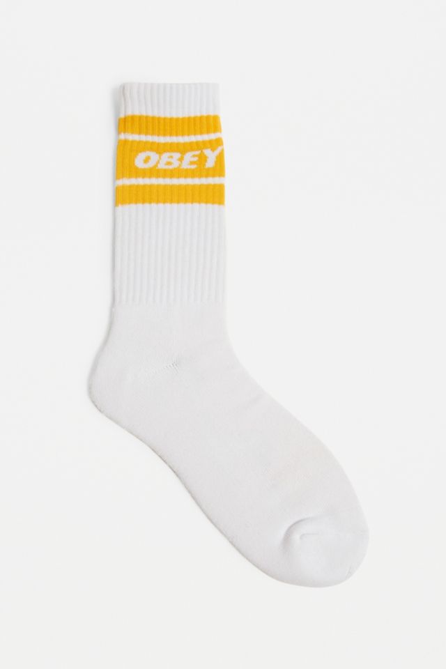 OBEY Cooper II Yellow Socks | Urban Outfitters UK