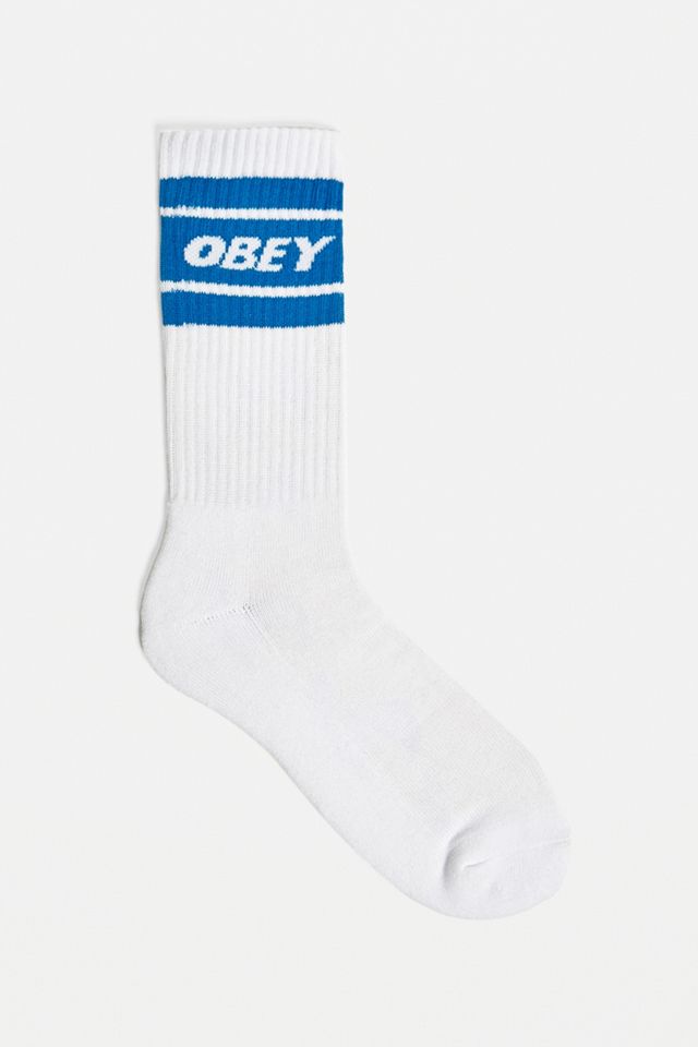 OBEY - chaussettes Cooper II bleues #1