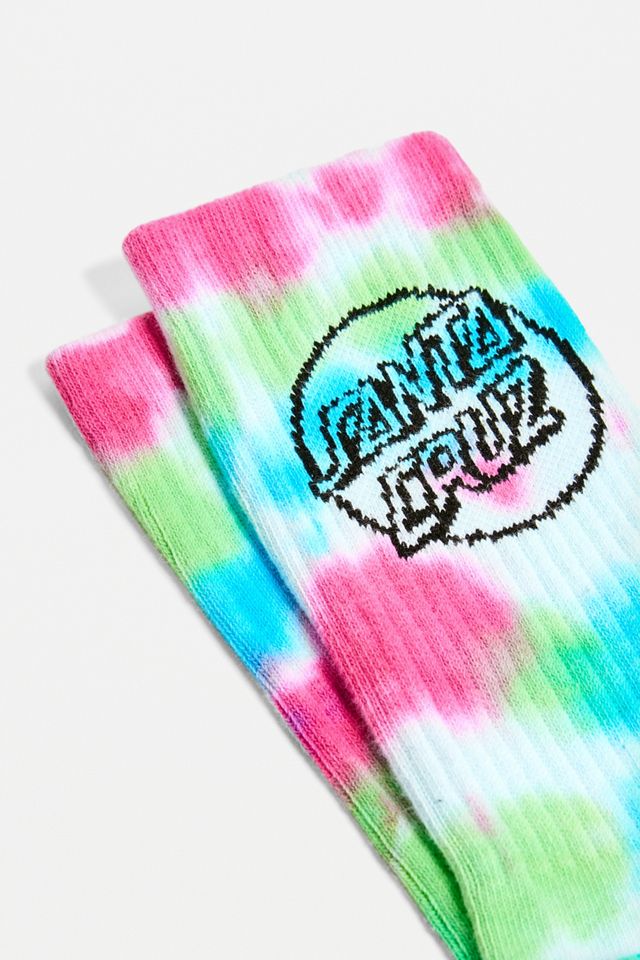 Santa Cruz - Chaussettes psychédéliques avec logo rond  #1