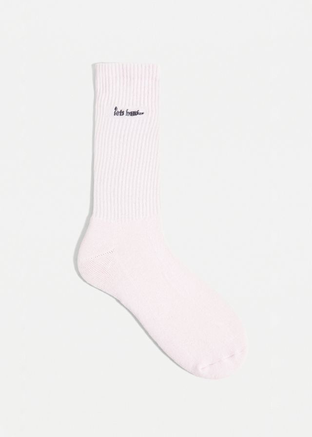 iets frans... – Socken in Eisrosa #1