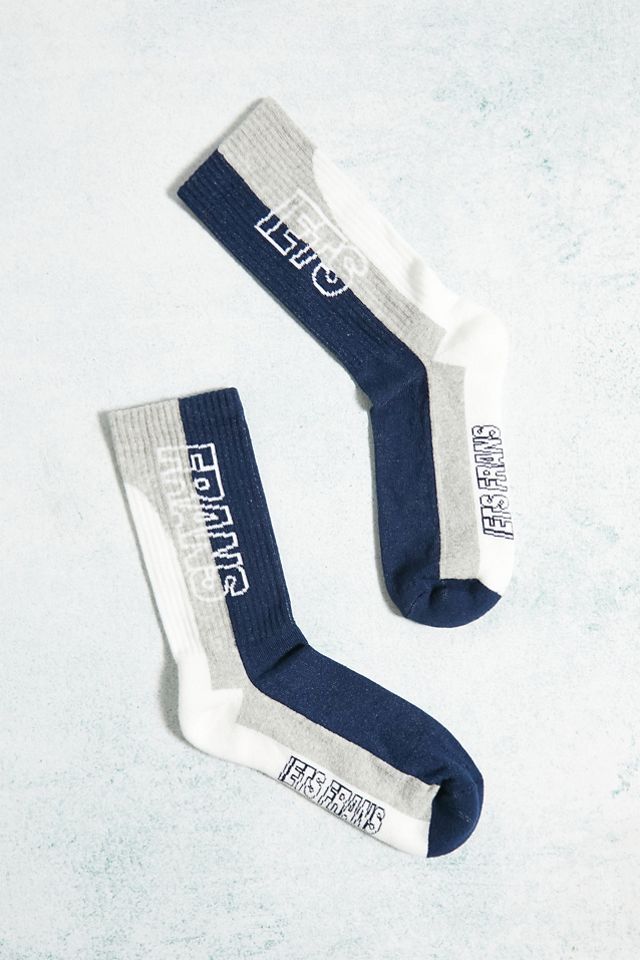 iets frans... Panelled Block Text Socks | Urban Outfitters UK