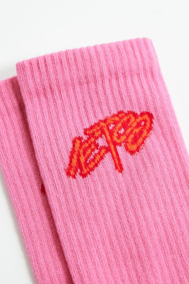 iets frans... Chaussettes Rose Script #1