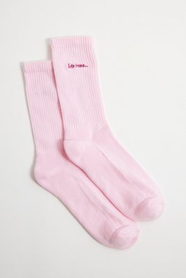 iets frans... Pale Pink Socks