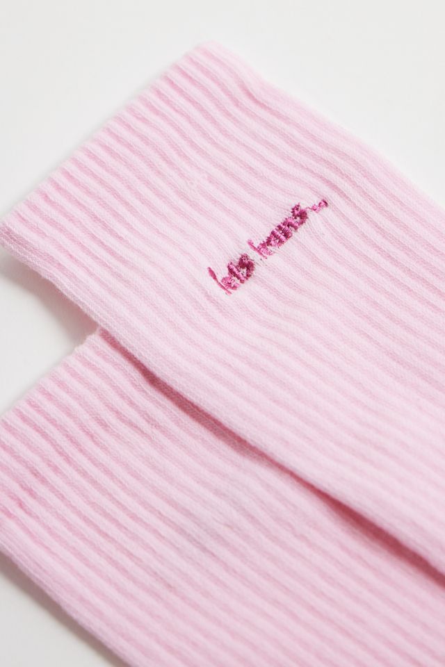 iets frans... Pale Pink Socks #1
