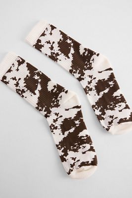 Calcetines UO con Estampado de Vaca