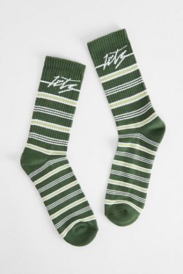 iets frans... Chaussettes à rayures vertes