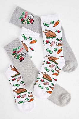Calze UO Christmas Dinner 2-Pack