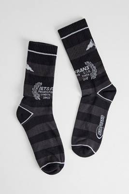 Iets frans. Chaussettes de football rayées noires en taille: TAILLE UNIQUE - iets frans... - Modalova