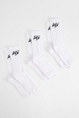 iets frans... White Socks 3-Pack