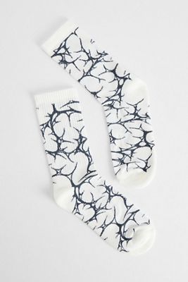 UO Ecru Stacheldraht-Socken