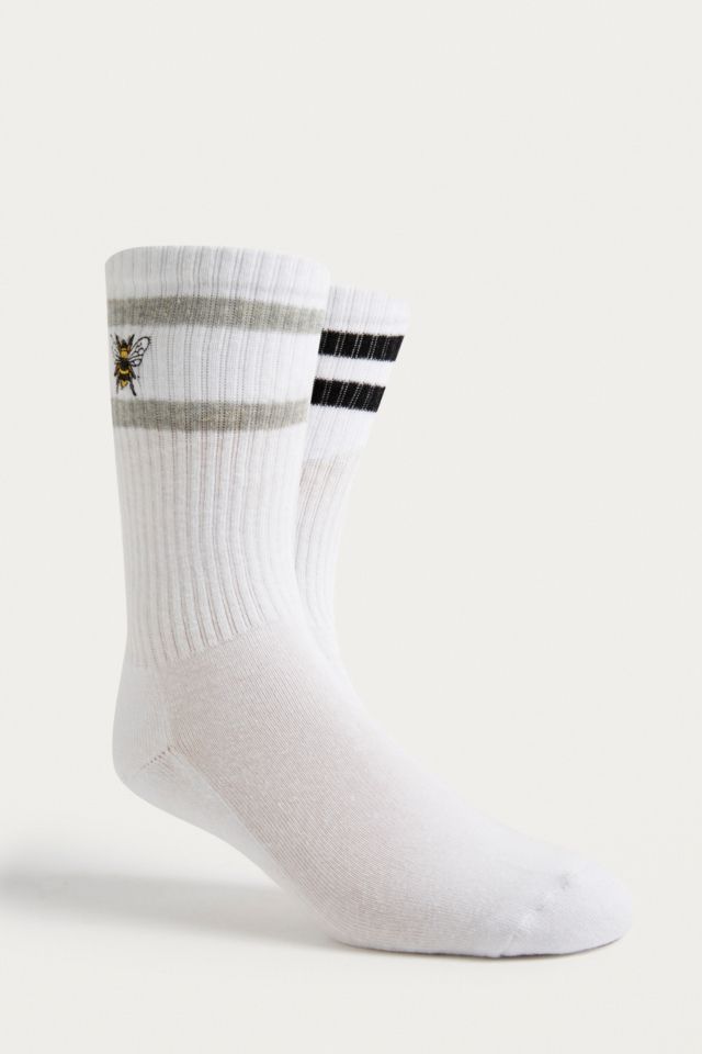 UO Bee Sport Socks 2-Pack | Urban Outfitters UK