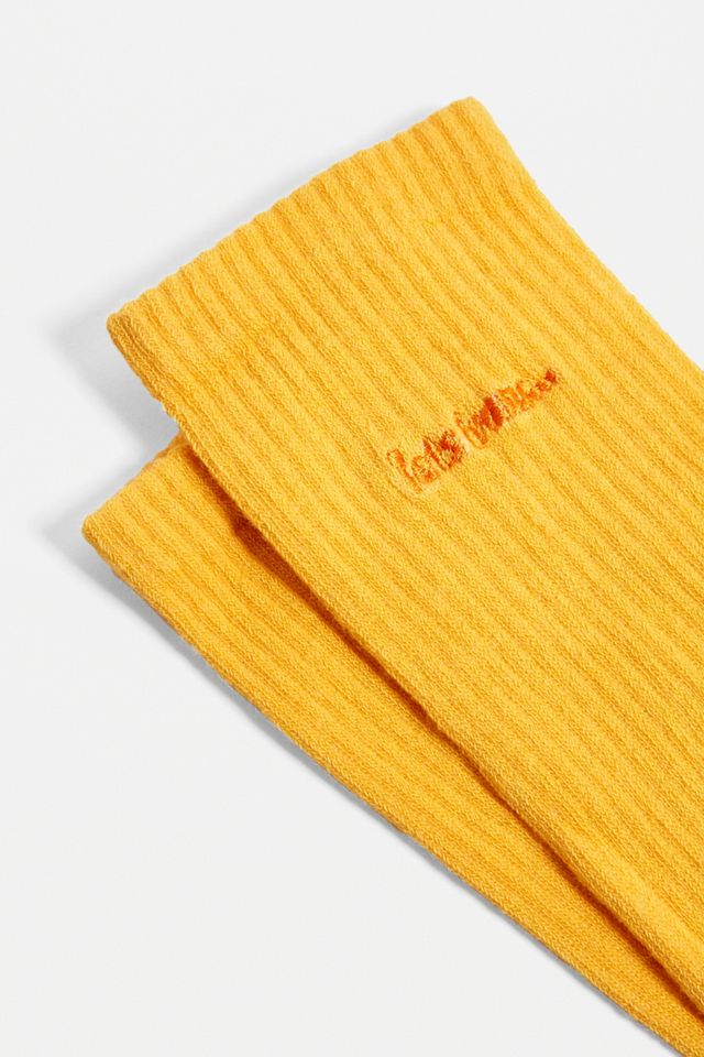 iets frans… - Lot de 1 paires de chaussettes de sport jaunes ton sur ton #1