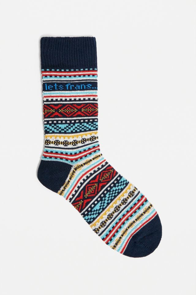 iets frans… Light Fair Isle Socks 1-Pack | Urban Outfitters UK