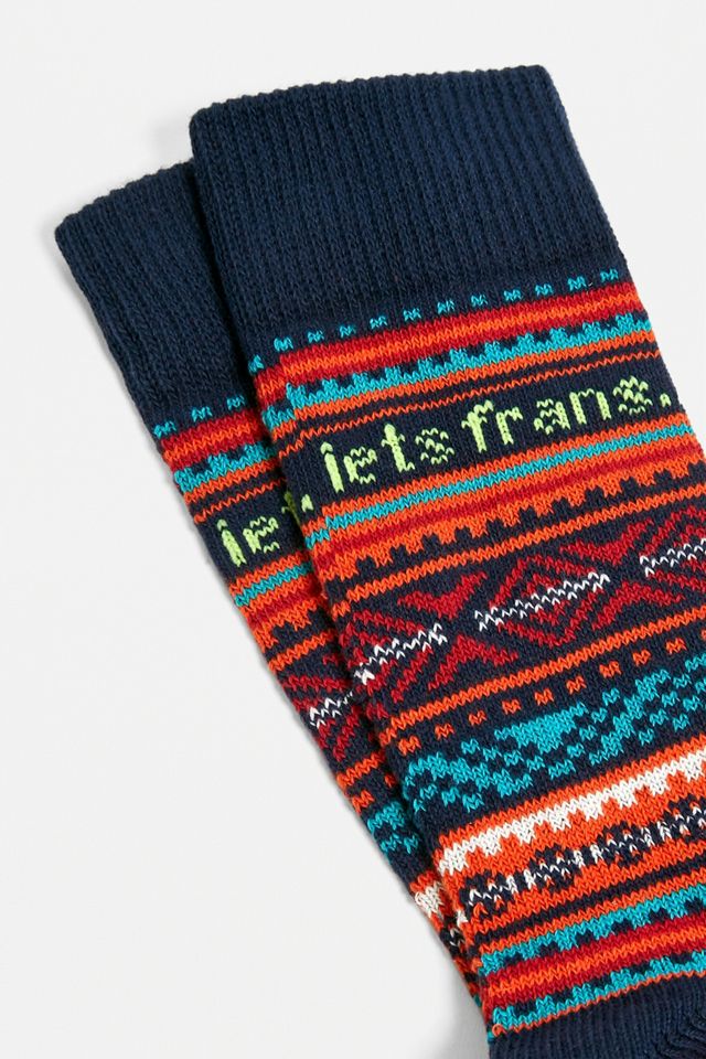 iets frans… Dark Fair Isle Socks 1-Pack #1