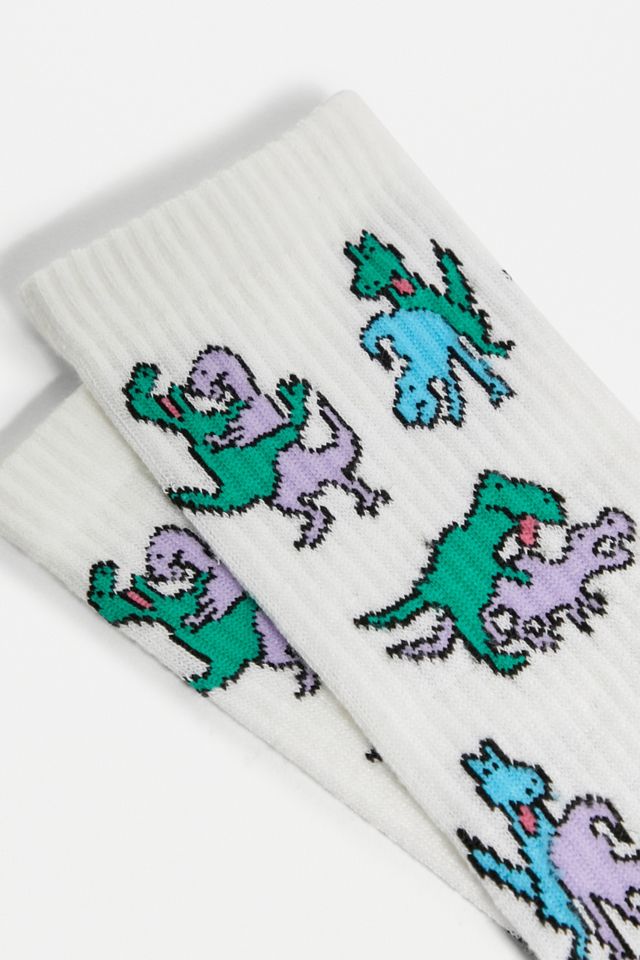 UO Dinosaur Pod Print Socks #1