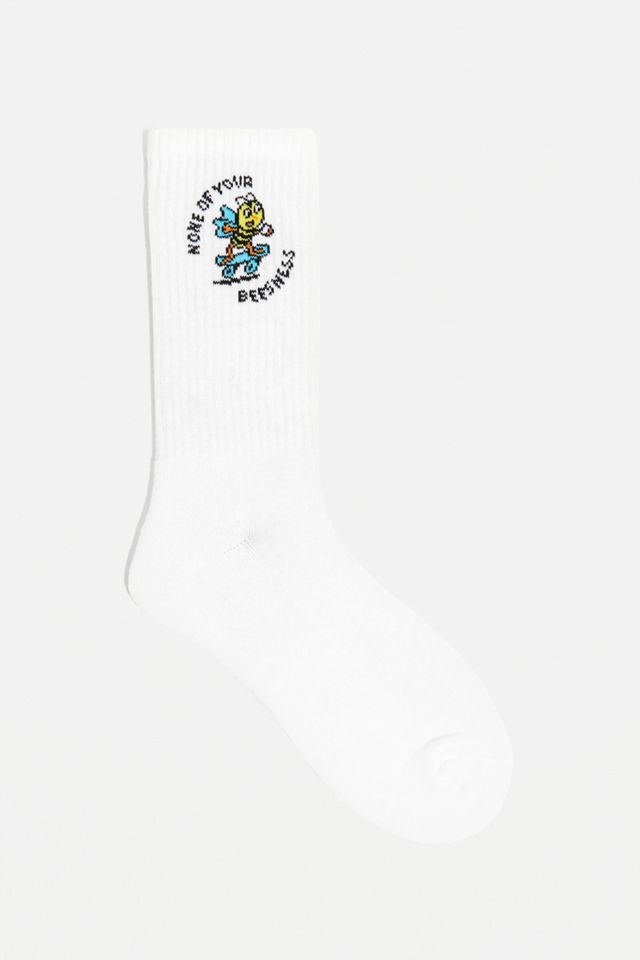 Graphic Beesness Sock #1
