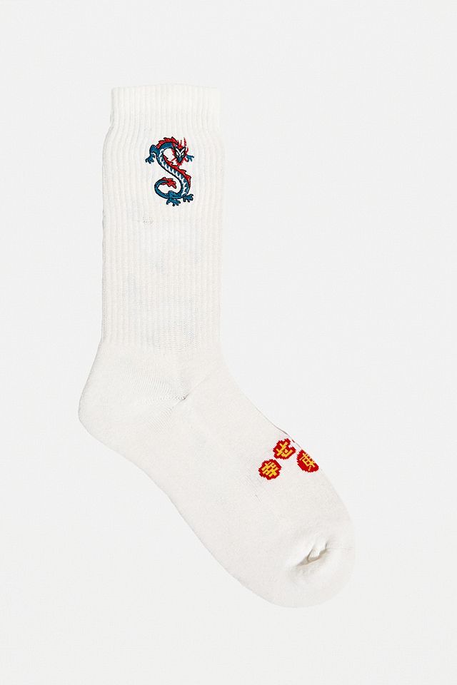 UO Japanese Dragon Socks | Urban Outfitters UK