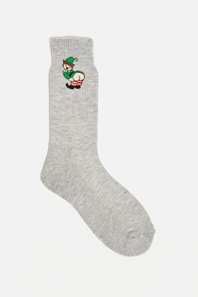 Lot de 2 paires de chaussettes de Noël UO Bad Elf #1