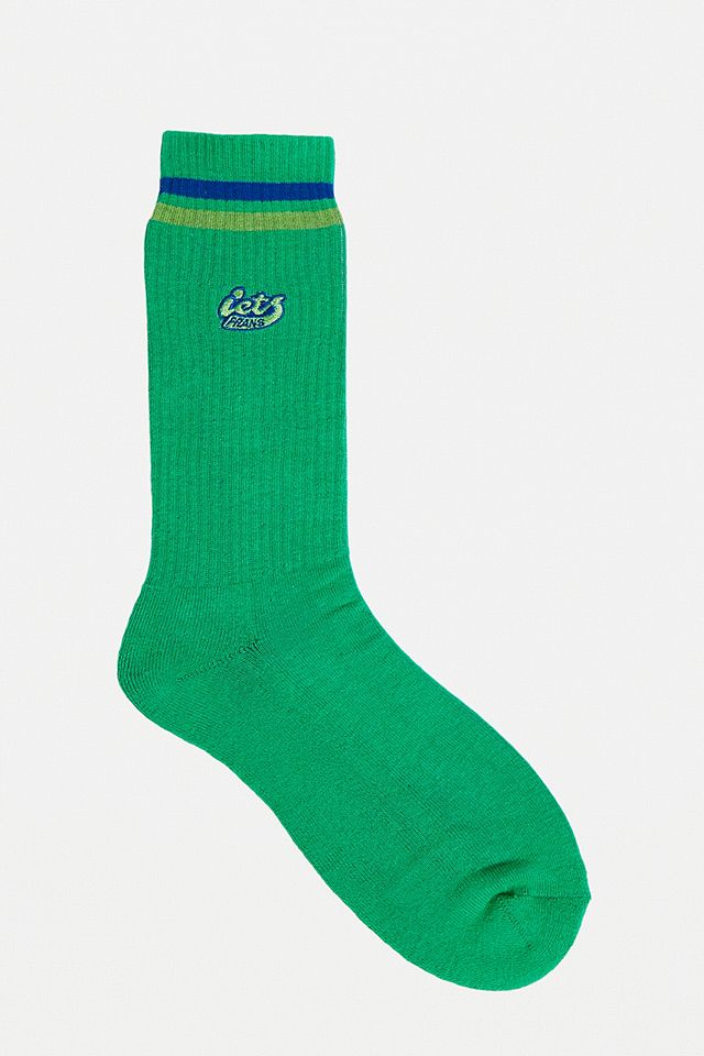 iets frans... Green & Blue Varsity Socks | Urban Outfitters UK