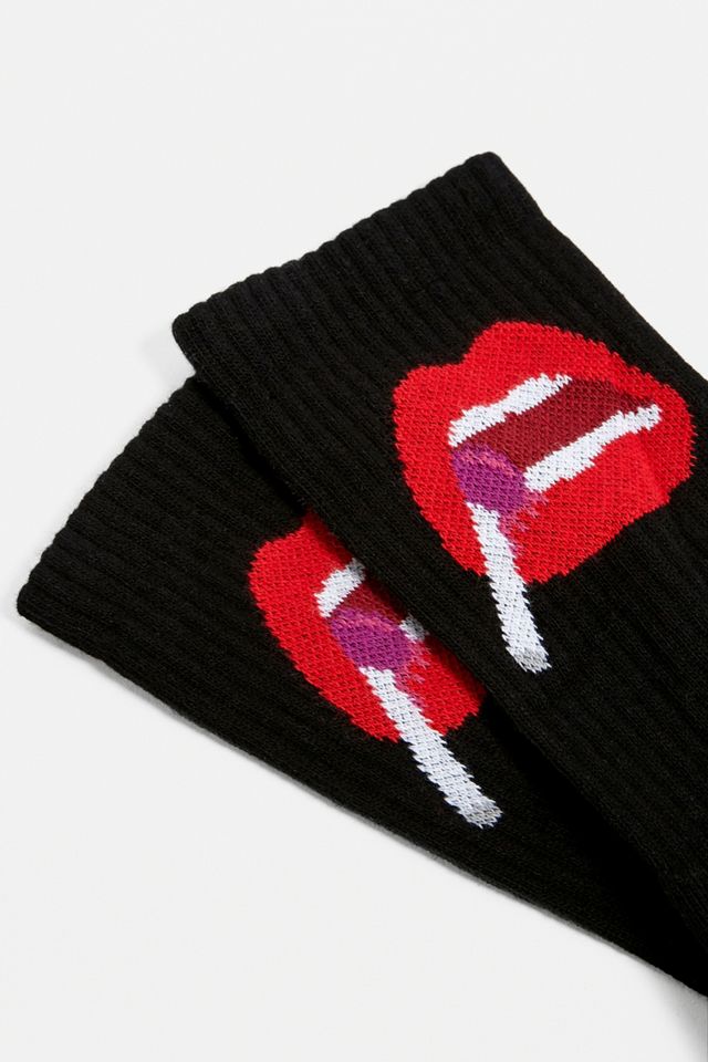Post Details Lollipop Black Socks #1