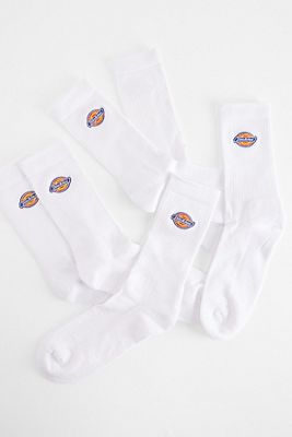 Dickies White Valley Grove Socks 3-Pack