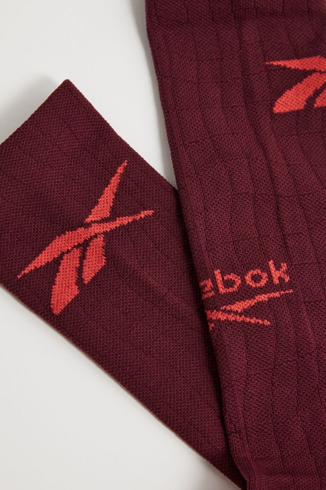 Calze Sportive Rosse Reebok #1