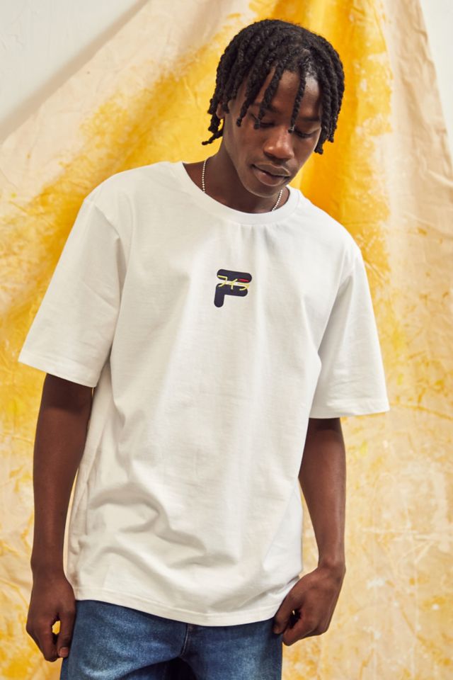 Fila t shirt yellow online