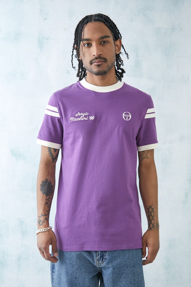 Sergio Tacchini Sunset Purple Aless Short Sleeve T-Shirt | Urban