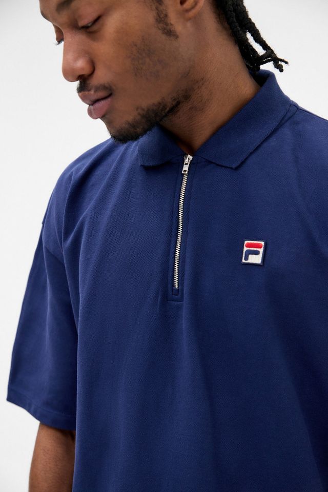 Polo ample Remel bleu marine Fila exclusif UO #2