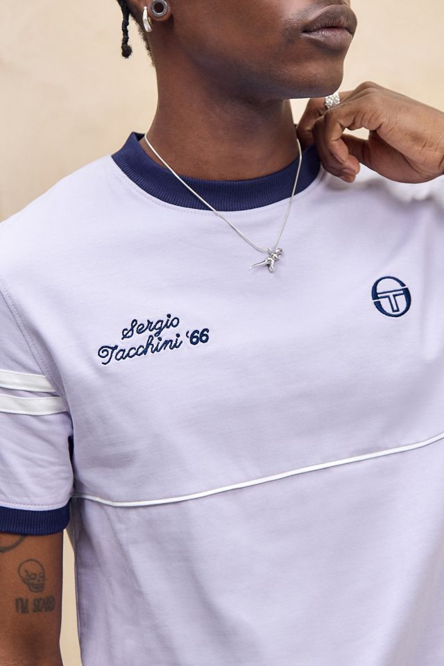T-Shirt Sergio Tacchini Thistle Orion Davis Ringer #1