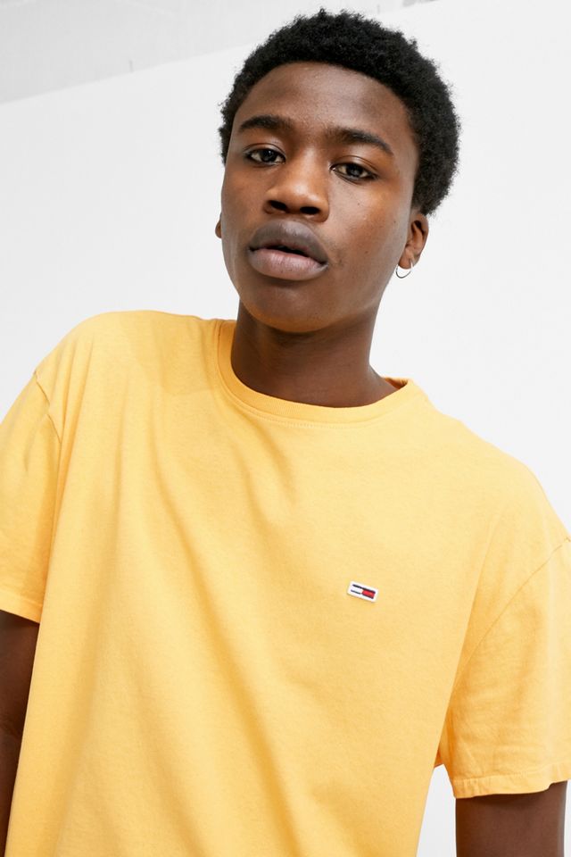 Tommy Jeans Giallo Garment Dye T-Shirt #1