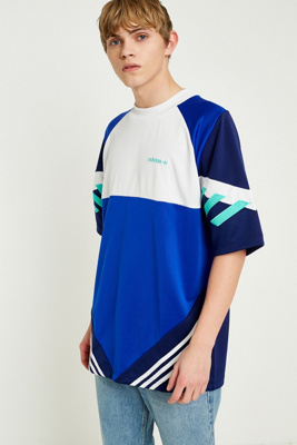 adidas Chop Shop Bold Blue T-Shirt | Urban Outfitters DE