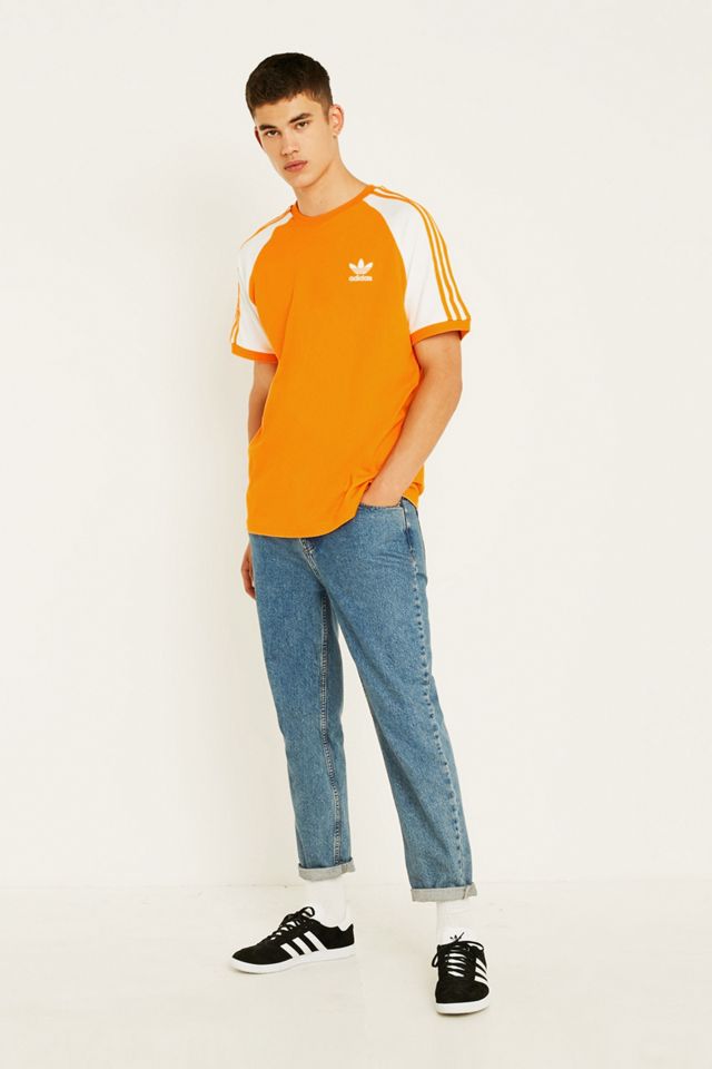 Camiseta adidas 3-Stripe Orange #2