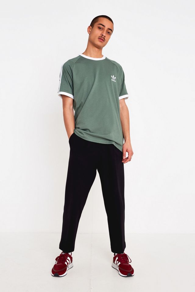 Camiseta adidas 3-Stripe Trace Green #3