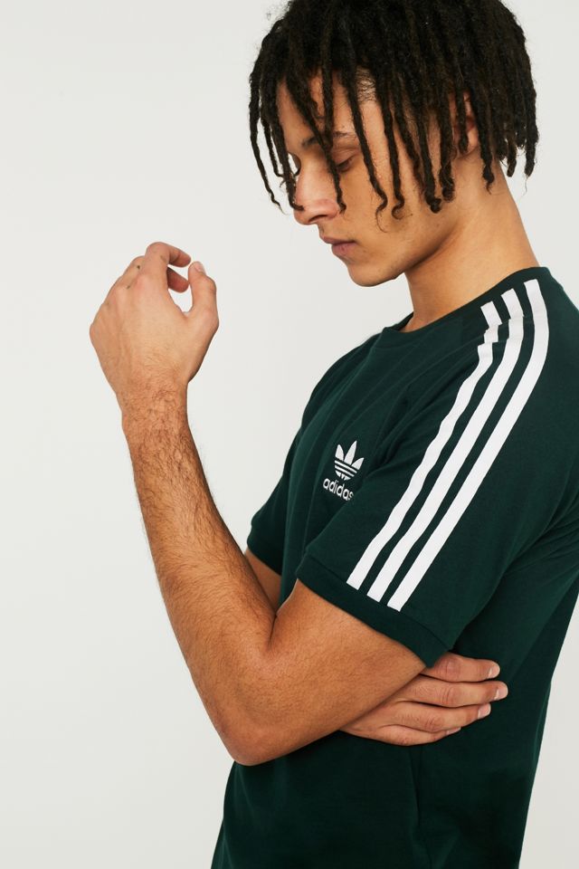 adidas 3-Stripe T-Shirt Verde #1
