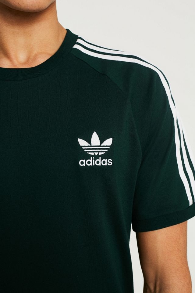 adidas 3-Stripe T-Shirt Verde #4