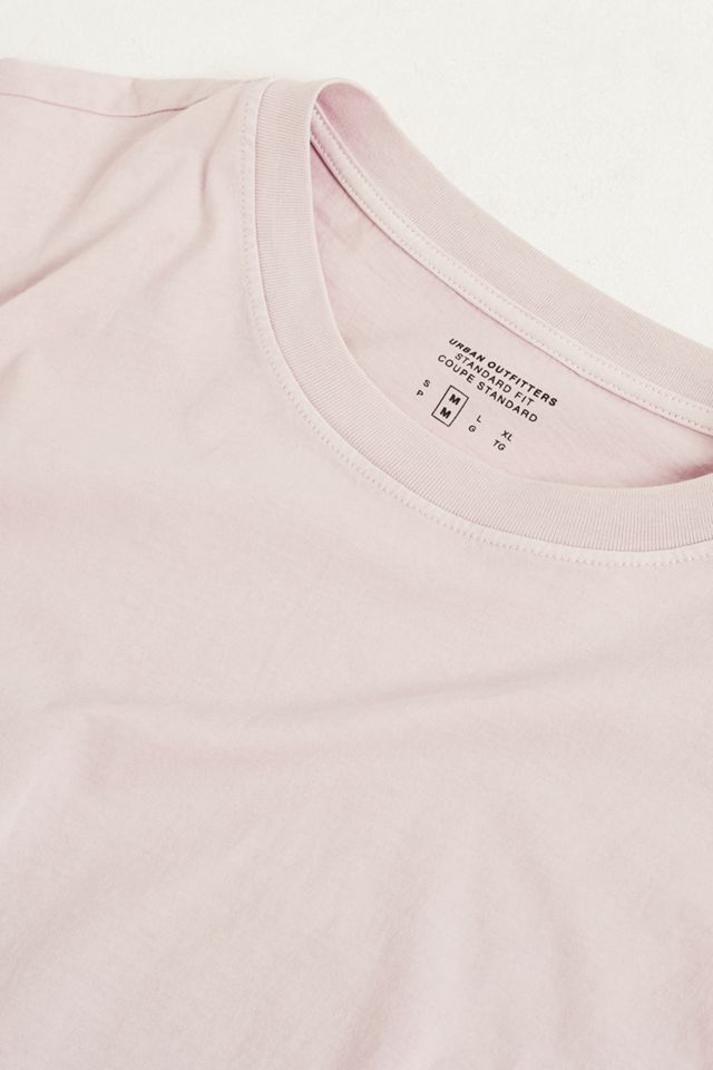 UO Dusty Pink Pigment Dyed Dad T-Shirt #3