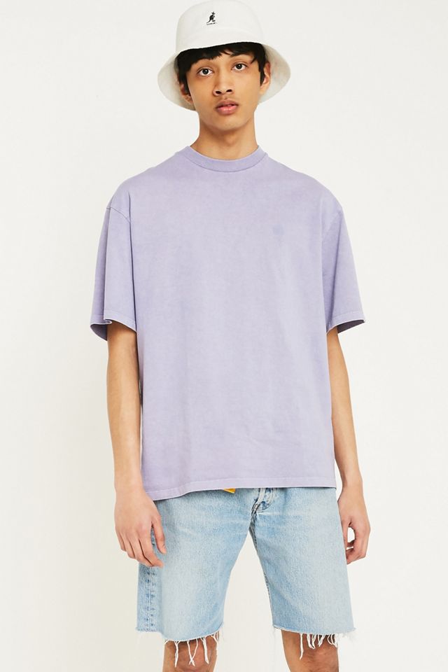 Urban Outfitters – Verwaschenes Oversized-T-Shirt in Flieder #1