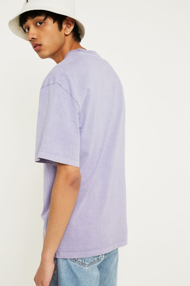 Urban Outfitters – Verwaschenes Oversized-T-Shirt in Flieder #2