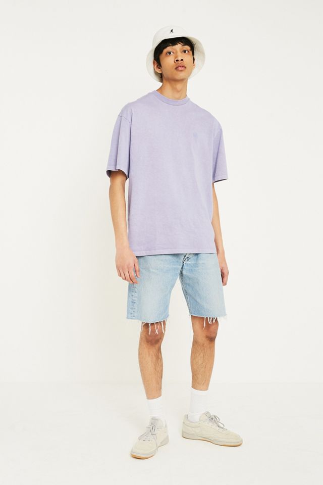 Urban Outfitters – Verwaschenes Oversized-T-Shirt in Flieder #3