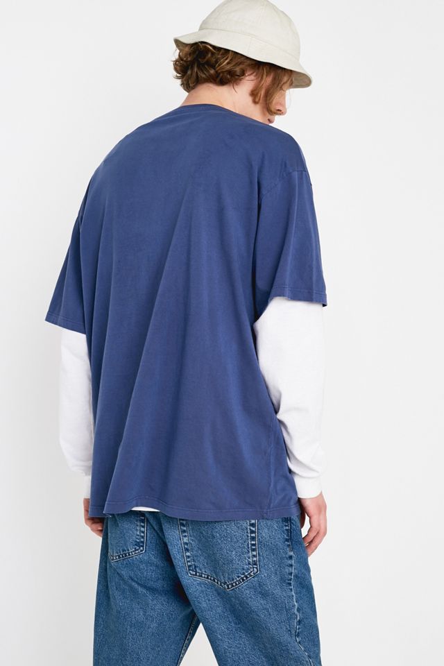 UO - T-shirt Dad bleu #1
