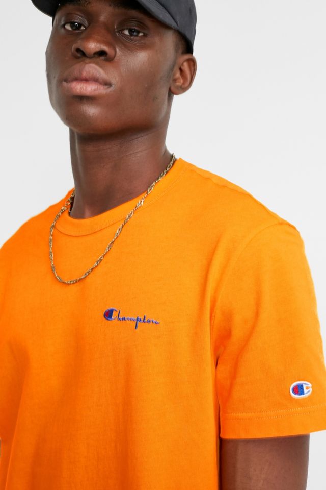 Orange champion clearance shirt